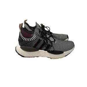 Sz 10.5 Adidas NMB W1 Women Shoes Casual Athletic Black White IE9594